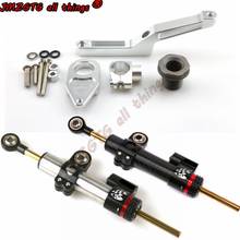 Motorcycle CNC Stabilizer Damper Complete Steering Mounting Bracket For KAWASAKI ZX6R 2009 2010 2011 2012 2013 2014 2015 2016 2024 - buy cheap