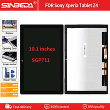 10.1 original para sony xperia tablet z4 sgp771 sgp712 lcd screen display toque digitador assembléia substituição para sony tablet z4 2024 - compre barato