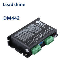 Leadshine-controlador de Motor paso a paso Digital DM442, basado en diseño DSP, compatible con Motor Nema17 a Nema 23, sistema paso a paso CNC 2024 - compra barato