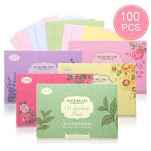 100PC Oil Blotting Paper Facial Cleansing Facial Oil Control Absorbing Paper Plant Fibres Breathable Makeup Skin Face Care TSLM1 2024 - buy cheap