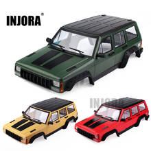 INJORA Painted Hard Plastic 313mm Wheelbase Body Car Shell for 1/10 RC Crawler Axial SCX10 & SCX10 II 90046 90047 2024 - buy cheap
