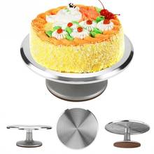 12  Inch Cake Turntable Anti-Skid Aluminum Rotating Cake Decorating Stand Rotary Table Kitchen DIY Pastry Baking Tools 2024 - buy cheap