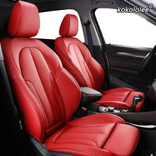 Kokololee-Funda de cuero personalizada para asiento de coche, accesorio para Citroen c-elysee c-triomph C2 C3-XR C4 C5 C6 C4-Aircross C4 PICASSO DS5 DS6 DS 5LS 2024 - compra barato