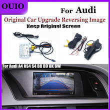 HD Reversing Rear Camera For Audi A4 RS4 S4 B8 B9 8K 8W MMI Interface Adapter Backup Display Improve Decoder 2024 - buy cheap