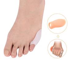 1Pair Silicone Overlapping Hammer Toe Separator Corrector Gel Foot Care Protector Hallux Valgus Orthopedic Fingers Separators 2024 - buy cheap
