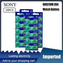 2021 New 20Pcs 621 Watch Battery AG1 LR621 364 SR621SW 364A 1.5V LR60 Silver Oxide Button Cell Battery For Watch Calculator 2024 - buy cheap