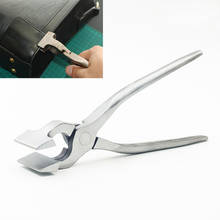 Leather Edge Adjustment Press Flatten Plier Clamp For Handbag Leather Bag Making Pliers DIY Hand Tools Fixed Clamp Pliers Metal 2024 - купить недорого