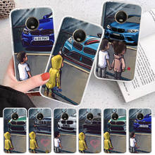 Funda de teléfono para Motorola Moto G7 G9 G8 G6 G5 E6 E5 One Action Macro Power Plus Play, niño y niña, ver coche deportivo, Jdm Drift, cubierta suave 2024 - compra barato