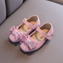 Sapatos rosa ou dourado para meninas, sapatos simples de princesa com strass para festa de coquetel, primavera, outono, 2 a 12 anos 2024 - compre barato