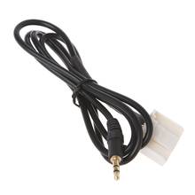 3.5MM AUX Audio Radio Male Interface MP3 Player Phone Adapter Cable for Toyota 2024 - buy cheap