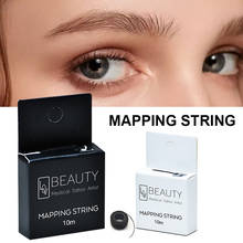 Microblading Eyebrow Tattoo thread Mapping String Pre-Inked Marking Thread Eyebrow Semi Permanent Eyebrow Measuring Tool 2024 - buy cheap