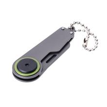 Mini cuchillo táctico plegable de bolsillo, herramienta de llavero EDC portátil para supervivencia y acampada, envío directo 2024 - compra barato