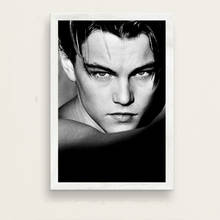 Leonardo DiCaprio Movie Star Actor Canvas Poster Prints Photo Portrait Pictures Bar Hotel Cafe Wall Art Decor Mural 2024 - buy cheap