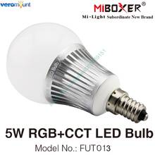 Miboxer FUT013 5W E14 RGB+CCT Smart LED Light Blub Lamp AC100~240V 2.4G RF Remote / WiFi APP / Alexa Google Voice Control 2024 - buy cheap