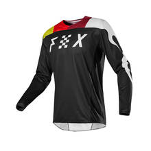Мужская горнолыжная кофта HTTP FOX, рубашка для езды на велосипеде по пересеченной местности, горнолыжного спорта 2024 - купить недорого
