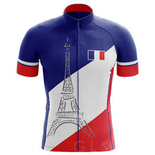 France Cycling Jersey Man Mountain Bike Clothing Quick-Dry Racing MTB Bicycle Clothes Uniform Breathale Cycling Clothing Wear 2024 - buy cheap