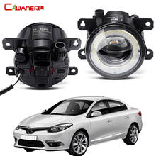 Luz de led para para para-choque dianteiro renault fluence l30, 2 peças, luzes diurnas de direção, drl 30w, 12v, para renault fluence 2010 a 2015 2024 - compre barato