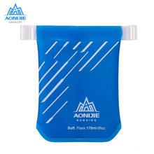 Aonijie 170ml tpu dobrável garrafa de água macia maratona copo copo chaleira copo para esportes ao ar livre exercício correndo 2024 - compre barato