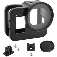 ORSDA Aluminum Alloy Protective Case for GoPro Hero 8 Black Metal Frame Cage + UV Lens Filter for Go Pro 8 Camera Accessories 2024 - buy cheap