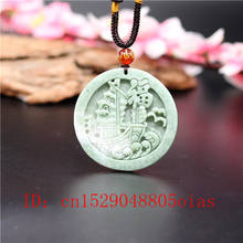 Natural White Green Chinese Jade Sailboat Pendant Necklace Charm Jewellery Fashion Accessories Carved Amulet Gifts for Women Men 2024 - buy cheap