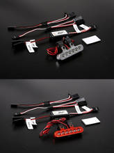 upgraded Aluminum tail  light  Kit  For  HPI, Rovan 5SC、BAJA4WD , KM Baja 5b rc car parts 2024 - buy cheap