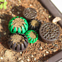 10 Pcs Portable Fertilizer box Bonsai Tool Fertilizer Cover Basket Box Dome Case Plastic Plant Bug Portable Nursery Pots 2024 - buy cheap