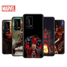 Capa em tpu macio da marvel deadpool, arte para huawei p40, p30, p20 pro, p10, p9, p8 lite, ru e, mini plus 2019, 2017 2024 - compre barato