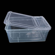 Transparent Plastic Box Insect Reptile Transport Breeding Live Food Feeding BoxRetailsale 2024 - buy cheap
