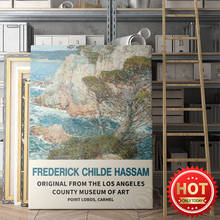 Póster de exposición para niños, pegatinas de pared de paisaje Vintage, con diseño de Assam Point, Carmel 2024 - compra barato