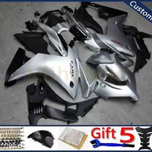 motorcycle fairings for 2011 2012 2013 CBR500R 11 12 13 Injection mold silver ABS plastic bodywork kit 2024 - buy cheap