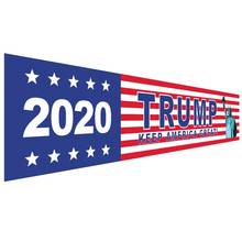 Bandeira donald trump 250x48cm, bandeira de dupla face impressa para manter a américa, grande donald para o presidente dos eua 2024 - compre barato