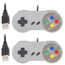 2x Super For Nintendo SNES USB Gamepads Classic Famicom Controller for PC MAC Qperating Systems Games Accesorios Phone Suppliers 2024 - buy cheap