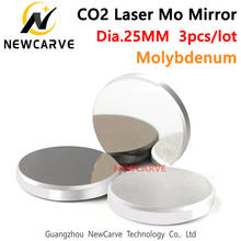 Diameter 25mm Mo CO2 Laser Mirror High-Transmission Molybdenum Mirror For CO2 Laser Engraving Machine NEWCARVE 2024 - buy cheap