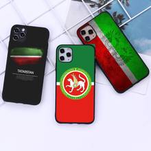 Чехол для телефона с национальным флагом Татарстан для iphone 12 11 Pro Mini XS MAX 8 7 6 6S Plus X 5S SE 2020 XR 2024 - купить недорого