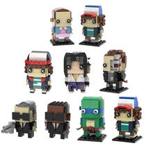 MOC Cartoon Figures Characters Strangers-Things Bricksheadzss Mini Building Blocks Collection Bricks  Assemble Kids Toy Gifts 2024 - buy cheap