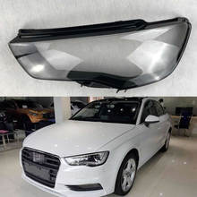 Pantalla de faro para Audi A3, 2012, 2013, 2014, 2015, 2016, carcasa de Faro de cristal transparente, pantalla grande, piezas de coche 2024 - compra barato