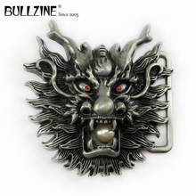 Bullzine-hebilla de cinturón de dragón con acabado Peltre FP-03371, 4cm de ancho, venta al por mayor 2024 - compra barato