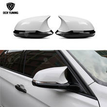For BMW 1 2 3 4 X Series F20 F21 F22 F23 F30 F31 F32 F33 F36 X1 E84 Rear View Mirror Cover M3 M4 Look 6 piece/set 2012 - UP 2024 - buy cheap