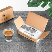 Cápsula rellenable para Nespresso, cápsula reutilizable de acero sin satélite, caja de embalaje ecológica 2024 - compra barato