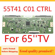 Placa de reposição para tv 55t41 c01, placa eletrônica de 65 polegadas para tv t con, produto original de placa lógica 2024 - compre barato