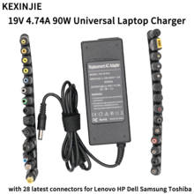 Универсальный адаптер питания для ноутбука Lenovo Asus Acer Dell HP Samsung Toshiba, 12 В, 14 в, 15 в, 16 В, 19 в, 90 Вт 2024 - купить недорого