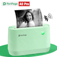 Peripage A9PRO Pocket Photo Printer Thermal Label Notes 300 dpi Printer for Android iOS PC printing Phone Printer 2024 - buy cheap