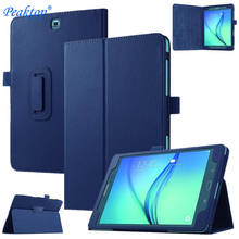 Funda abatible para tableta Samsung Galaxy Tab A T550, T555, SM-T550, de cuero PU de 9,7 pulgadas, con soporte 2024 - compra barato