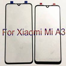 Calidad A + para Xiaomi Mi A3, digitalizador de pantalla táctil, panel de vidrio para Xiaomi Mi A 3, sin piezas de Cable flexible 2024 - compra barato