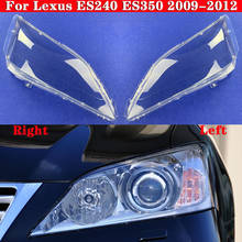 Tampa de farol automotivo para lexus es240 es350 2004-2012, lâmpada de vidro, cobertura de lente, quebra-luz 2024 - compre barato