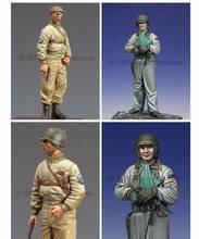 1/35  Resin Model Building Kit Figure  US Tank Crew (2 figures) 2024 - buy cheap