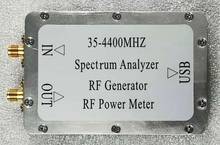 35-4400MHz USB Spectrum Analyzer RF Power Meter Signal Generator Tracking Source 2024 - buy cheap