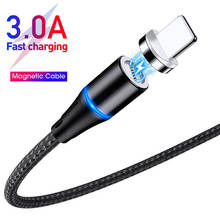 3A Magnetic fast Charger Data Sync 8 Pin USB Cable For iPhone 11 12 Pro Max XS X XR iphone 5s se 6 Plus 7 8 Mobile Phone cables 2024 - buy cheap