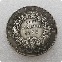 Памятные монеты Tpey #2_1834, копия немецких штатов-копия монет-копия монеты, искусственные монеты 2024 - купить недорого