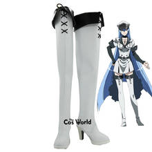 Akame ga KILL! Esdese Esdeath Anime Customize Cosplay High Heels Shoes Boots 2024 - buy cheap